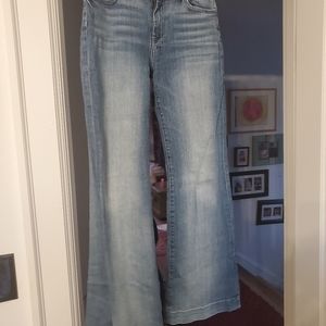 7 FOR MANKIND DOJO JEANS 31, FLARE
